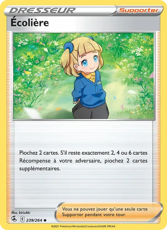 Écolière 239 – Poing de Fusion
