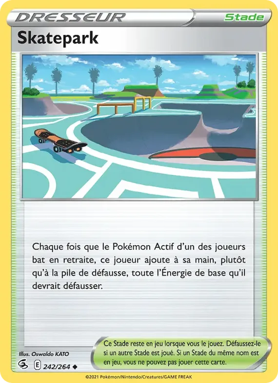Skatepark 242 – Poing de Fusion