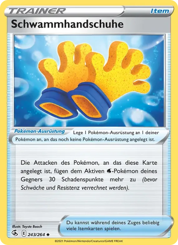 Schwammhandschuhe 243 – Fusionsangriff