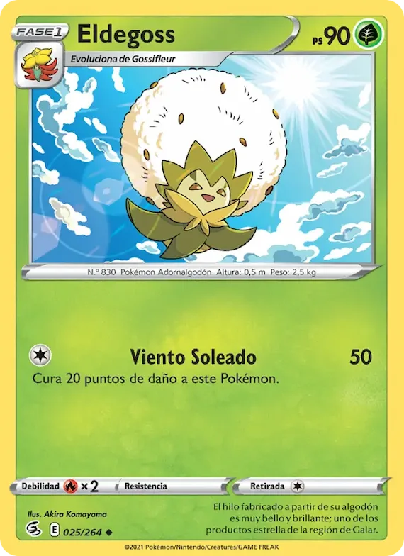 Eldegoss 25 – Golpe Fusión