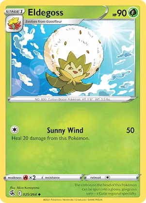 Eldegoss #25 – Fusion Strike