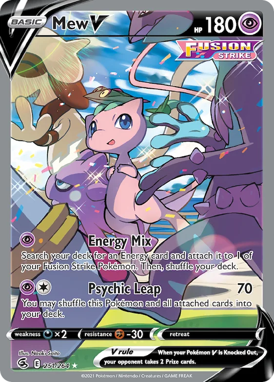 Mew V #251 – Fusion Strike