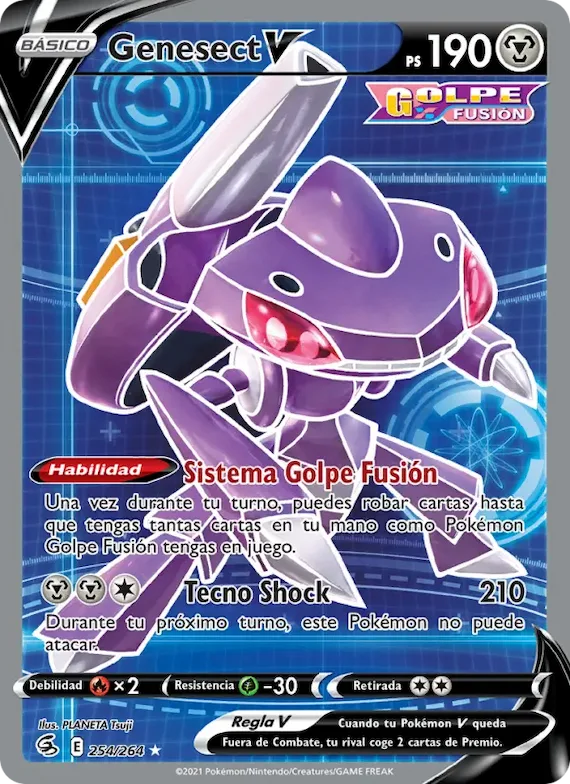 Genesect V 254 – Golpe Fusión