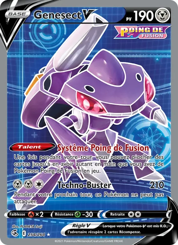 Genesect V 254 – Poing de Fusion