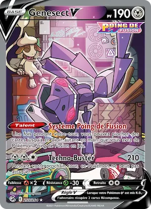 Genesect V 255 – Poing de Fusion