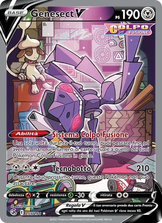 Genesect V 255 – Colpo Fusione