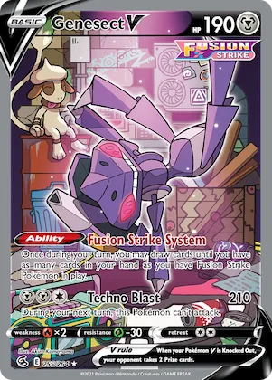 Genesect V #255 – Fusion Strike