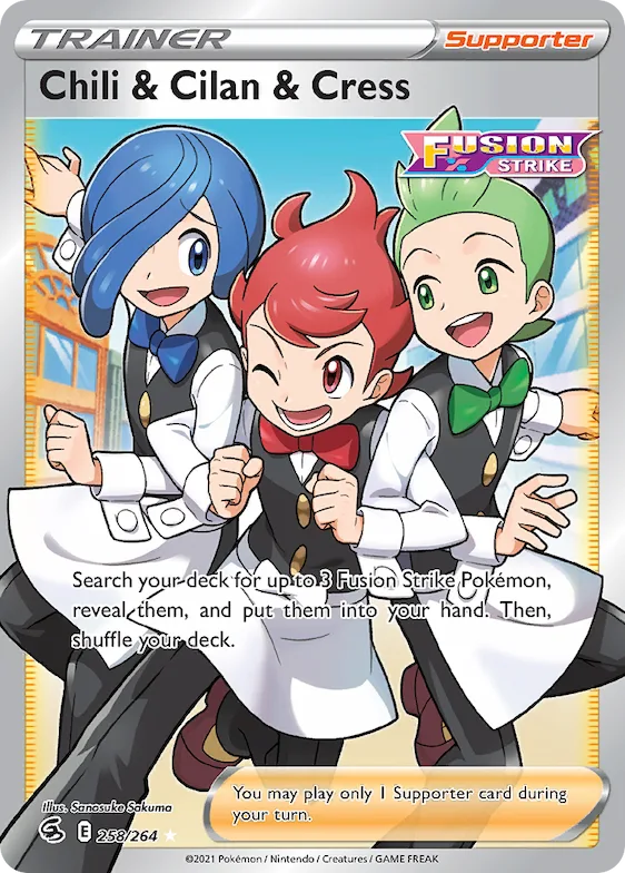 Chili & Cilan & Cress #258 – Fusion Strike