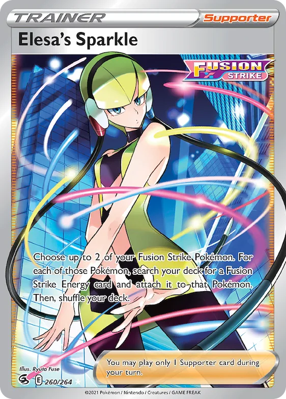 Elesa's Sparkle #260 – Fusion Strike