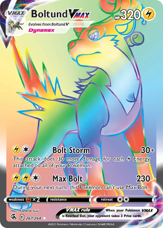 Boltund VMAX #267 – Fusion Strike