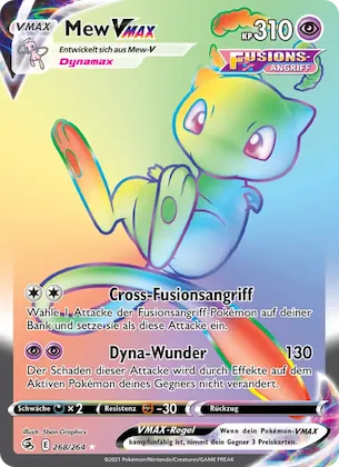 Mew VMAX 268 – Fusionsangriff