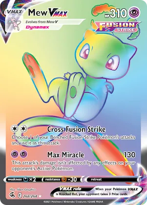 Mew VMAX #268 – Fusion Strike