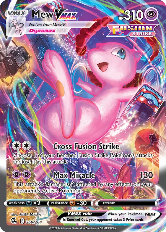 Mew VMAX #269 – Fusion Strike