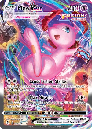Mew VMAX #269 – Fusion Strike