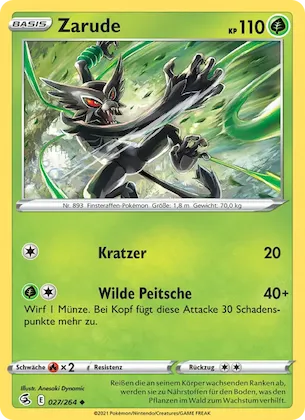 Zarude Nr. 27 – Fusion Strike