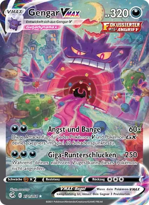 Gengar VMAX Nr. 271 – Fusion Strike