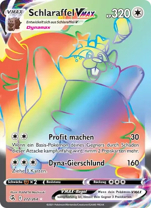 Schlaraffel VMAX Nr. 272 – Fusion Strike