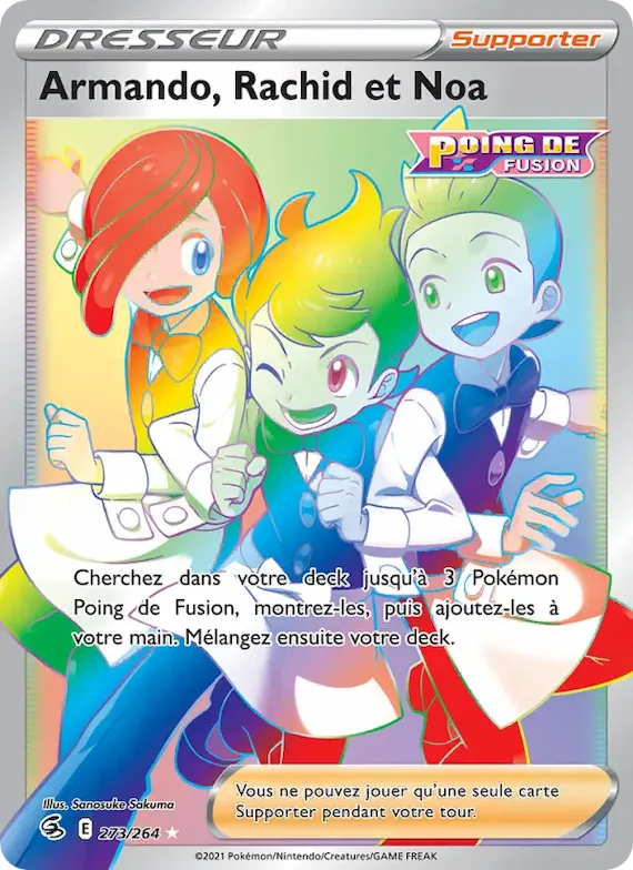 Armando, Rachid et Noa 273 – Poing de Fusion