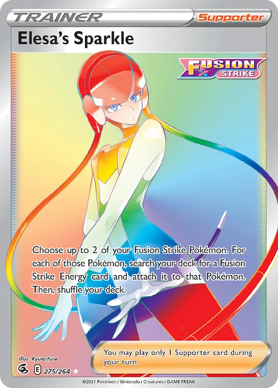 Elesa's Sparkle #275 – Fusion Strike