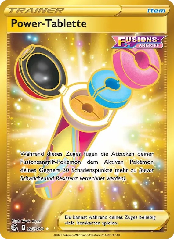 Power-Tablette 281 – Fusionsangriff