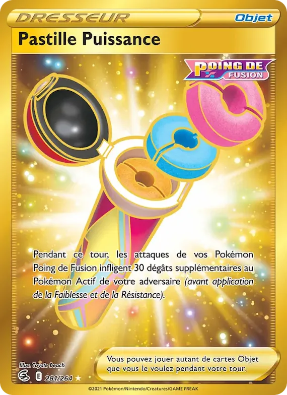 Pastille Puissance 281 – Poing de Fusion