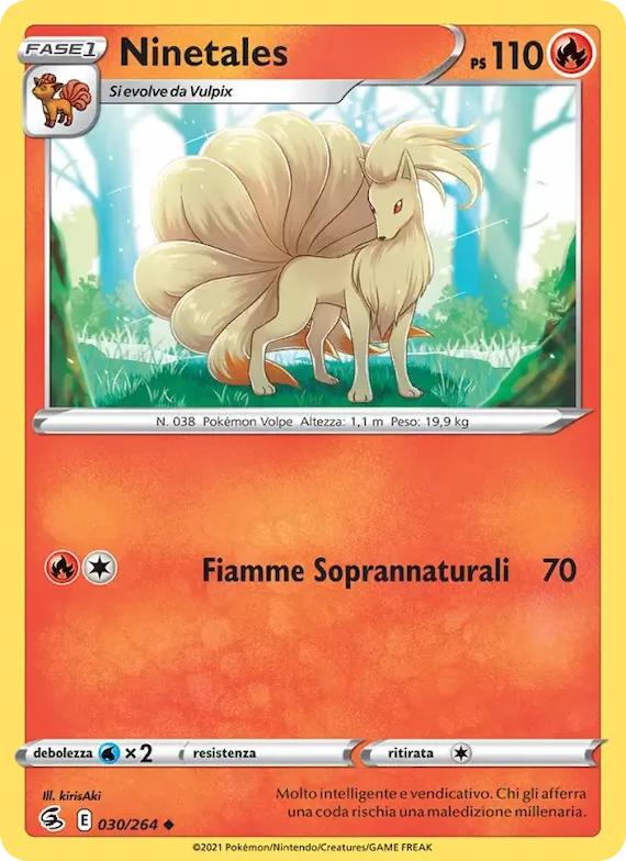 Ninetales 30 – Colpo Fusione