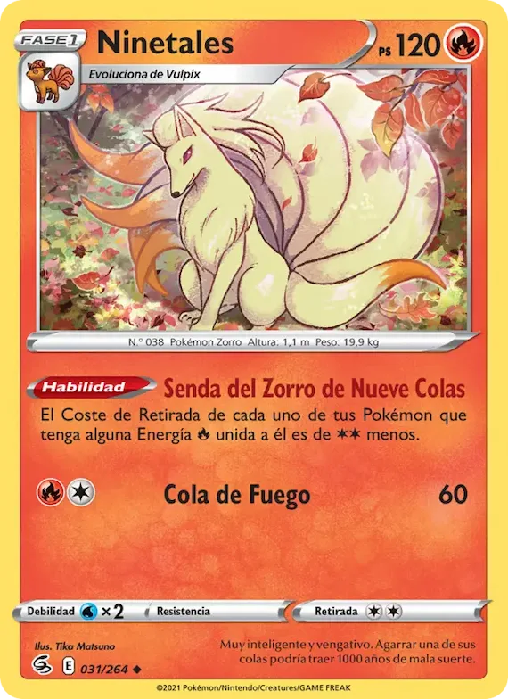 Ninetales 31 – Golpe Fusión