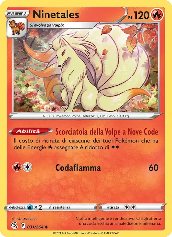 Ninetales 31 – Colpo Fusione