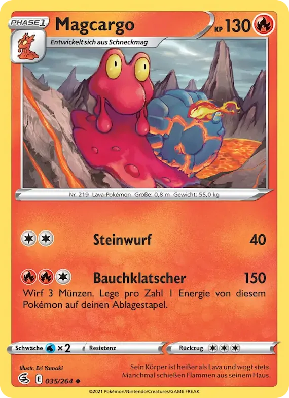 Magcargo 35 – Fusionsangriff