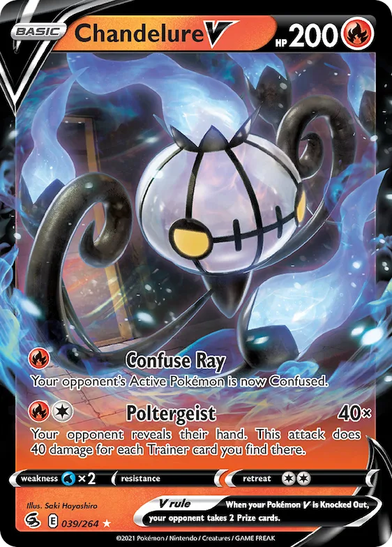 Chandelure V #39 – Fusion Strike