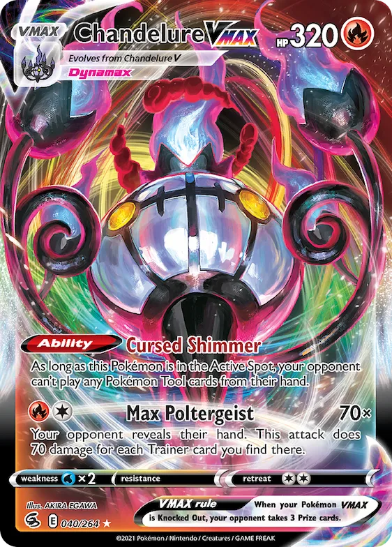 Chandelure VMAX #40 – Fusion Strike