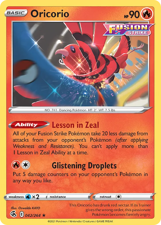 Oricorio 42 – Golpe Fusão