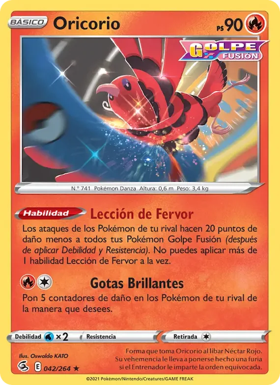 Oricorio 42 – Golpe Fusión
