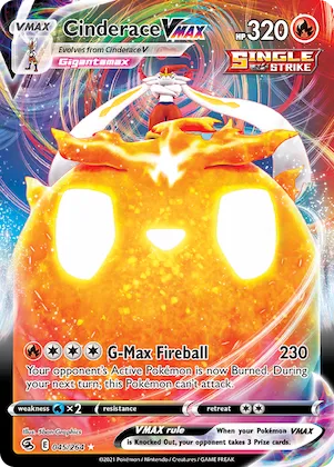 Cinderace VMAX #45 – Fusion Strike