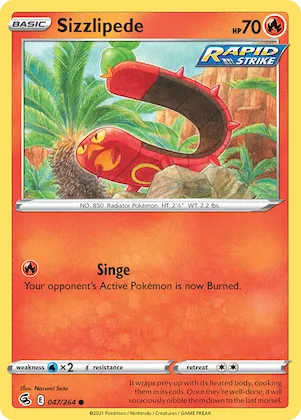 Sizzlipede #47 – Fusion Strike