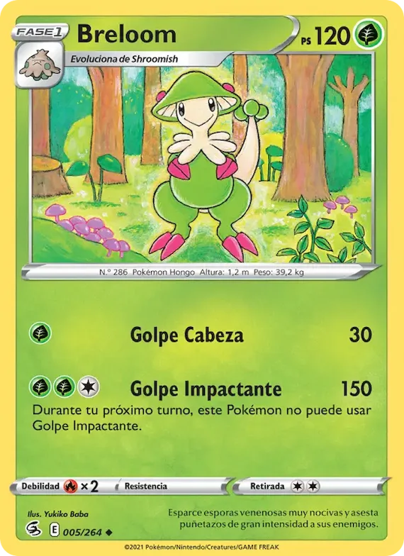 Breloom 5 – Golpe Fusión