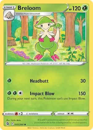 Breloom #5 – Fusion Strike