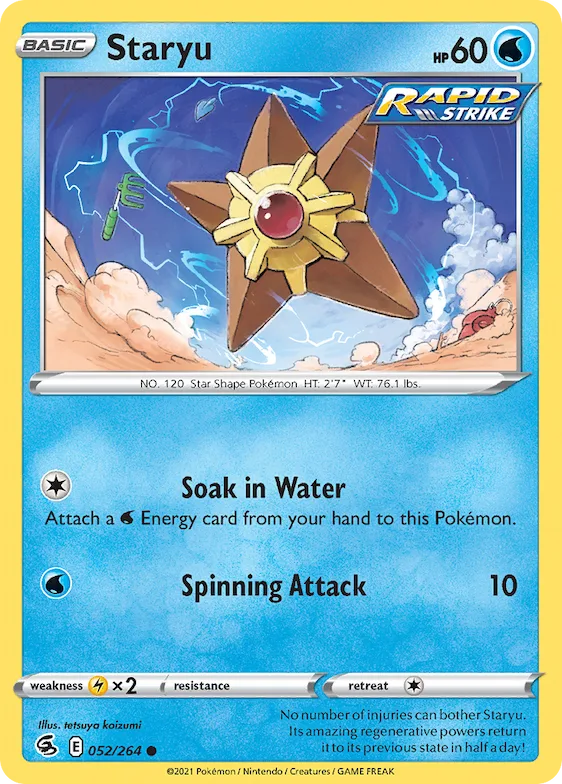 Staryu 52 – Golpe Fusão