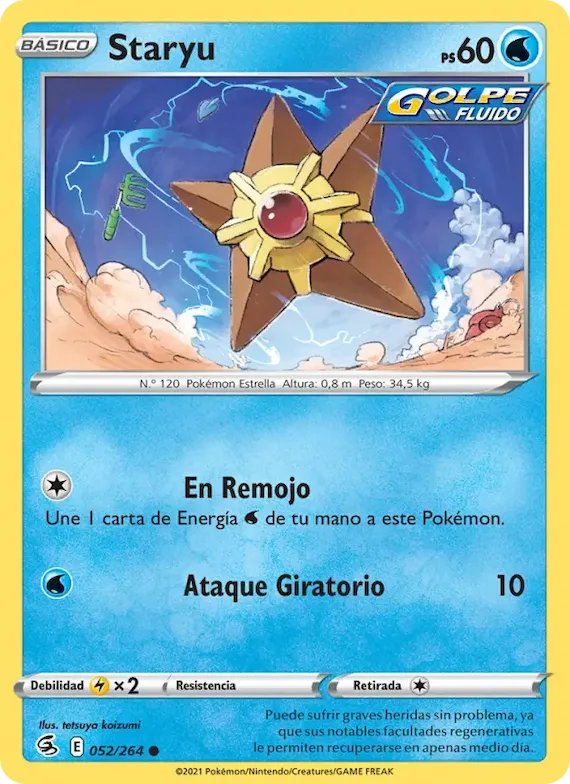 Staryu 52 – Golpe Fusión
