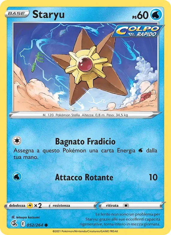 Staryu 52 – Colpo Fusione
