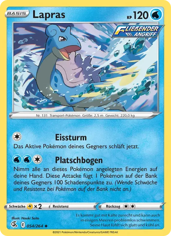 Lapras 54 – Fusionsangriff
