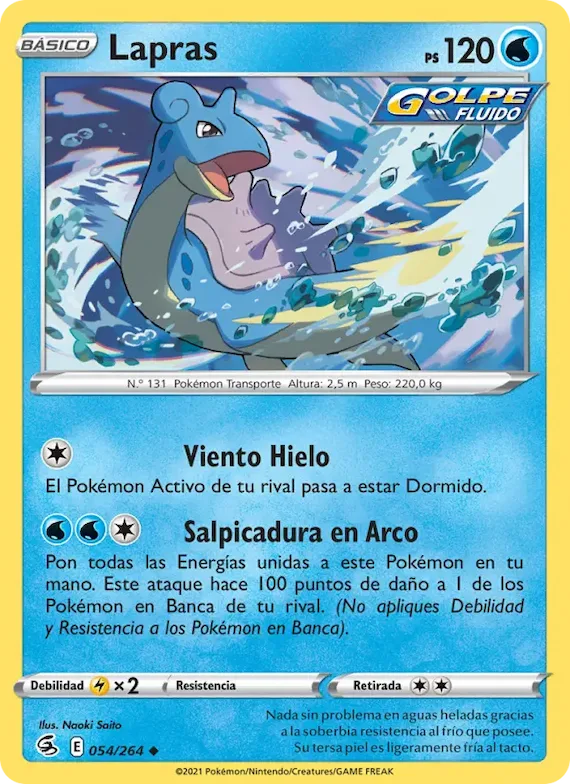 Lapras 54 – Golpe Fusión