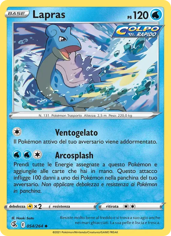 Lapras 54 – Colpo Fusione