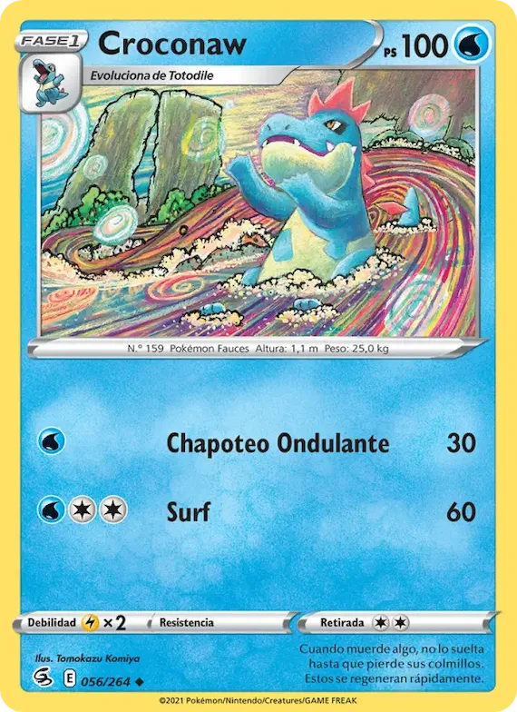 Croconaw 56 – Golpe Fusión