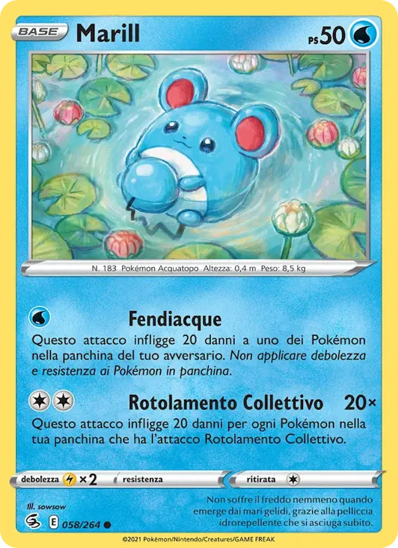 Marill 58 – Colpo Fusione