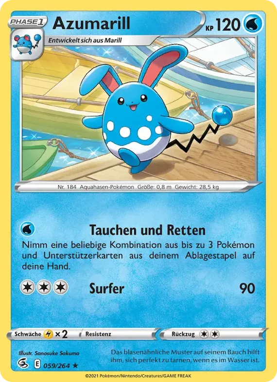 Azumarill 59 – Fusionsangriff