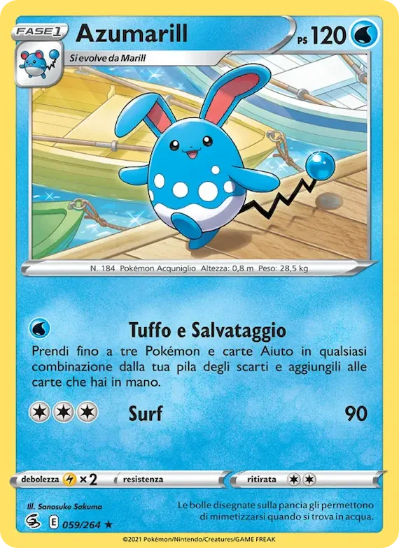 Azumarill 59 – Colpo Fusione