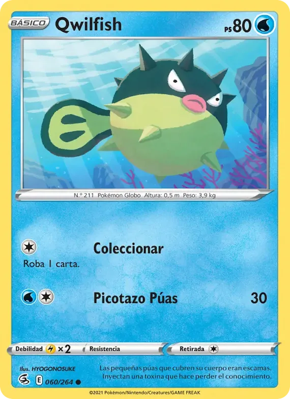 Qwilfish 60 – Golpe Fusión