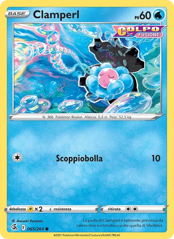 Clamperl 65 – Colpo Fusione