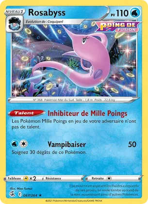 Rosabyss n° 67 – Poing de Fusion